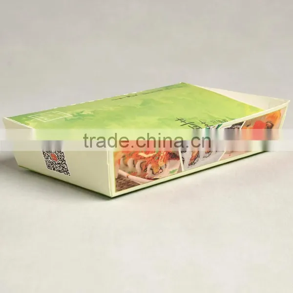 New Design Colorful Printing Box for Take Out Sushi White Craft Paper Box for Take Away photo-4