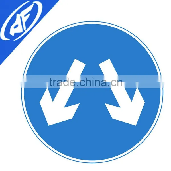 Reflective Adhesive Pedestrians Use Other Footway Traffic Sign photo-5