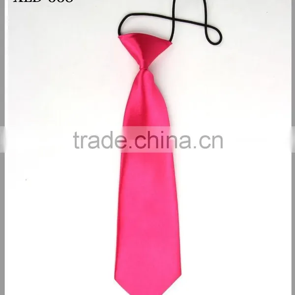 Solid Kids School Uniform Ties photo-5