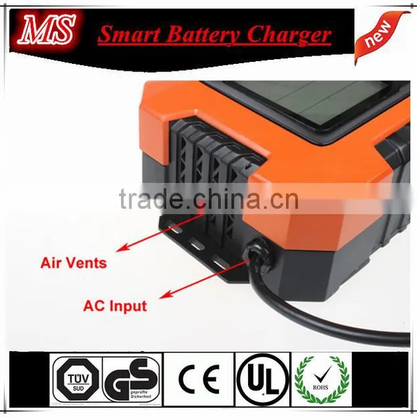 12a Automatic Universal Car Battery Charger photo-3
