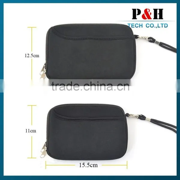 Shockproof Zipper Neoprene GPS Case With Hand Strap photo-5