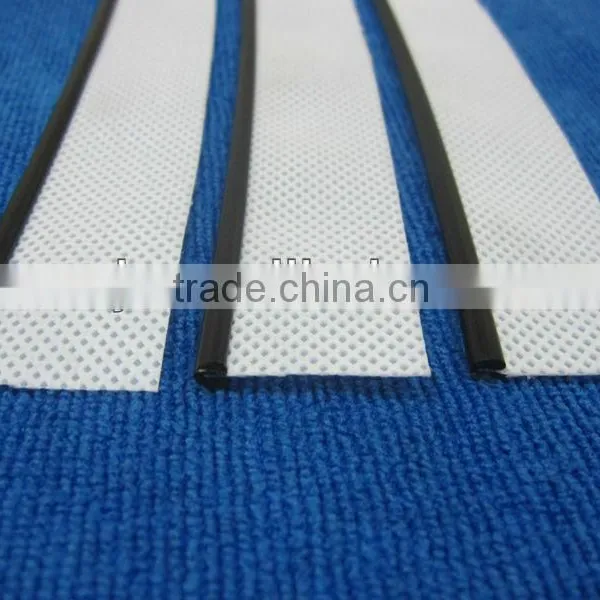 PVC Strip Co-extruded With White Fabric