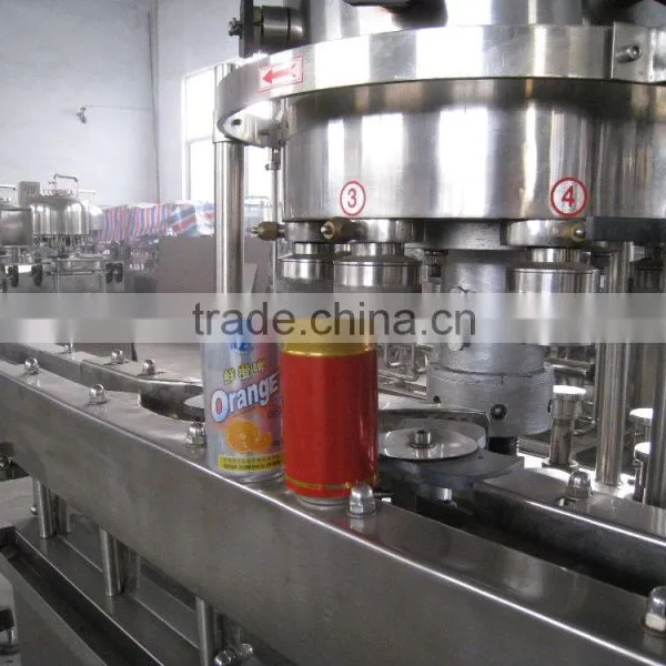Automatic Carbonated Beverage Can Filling Machine photo-4