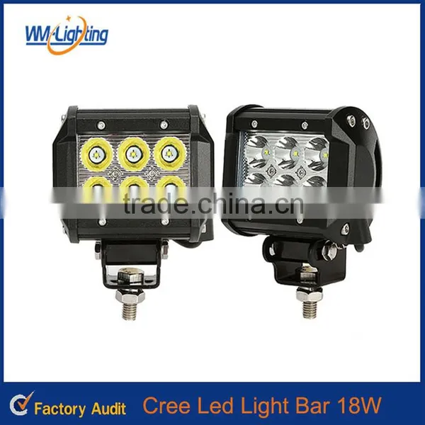 Ultra Bright DC12V LED Strip Universal Car Daytime Running Light Bar 18W Warning Fog COB Lamp