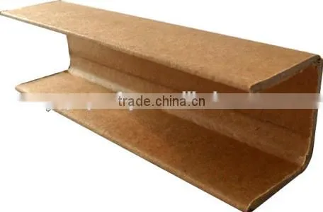 White/brown Kraft Paper Corner Edge Protector Paper Angle Protector Paper Angle Edge Protector photo-3