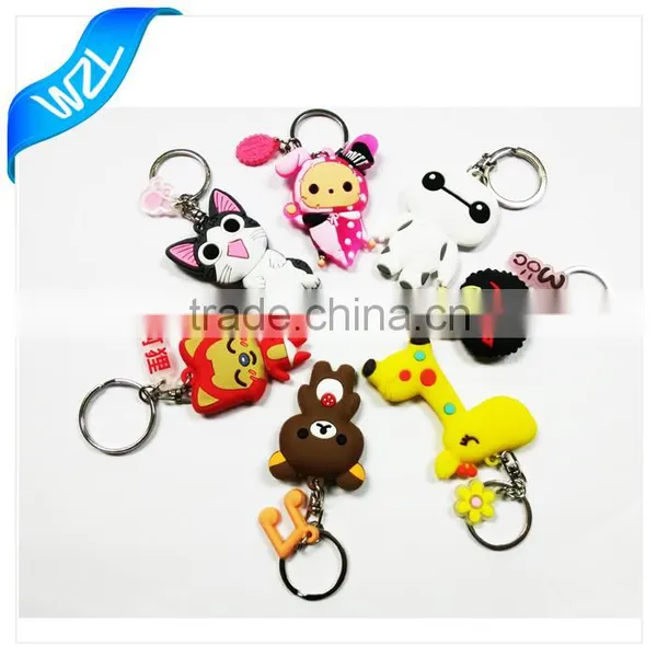 Custom 3D Soft PVC Rubber Keychain photo-5