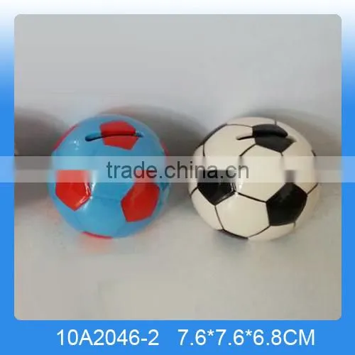 Creative Ceramic Soccer Money Box,ceramic Soccer Piggy Box,ceramic Soccer Cash Box,ceramic Coin Box,ceramic Saving Box Supplier's Choice photo-2