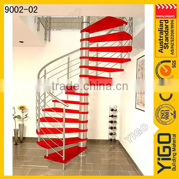 Spiral Glass Staircase Design 9002-4 photo-2