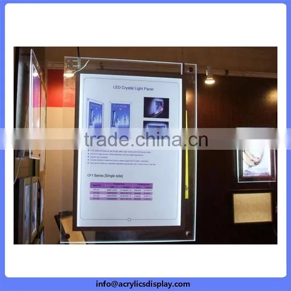 New Hot Fashion Latest Led Acrylic Light Box Round photo-5