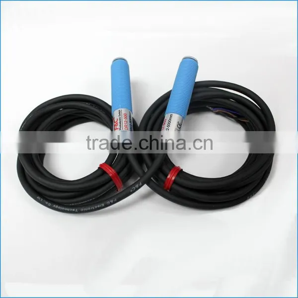 5M Detection 12-24V dc M12 Tubular Diffuse Reflective Photoelectric Sensor With CE photo-5