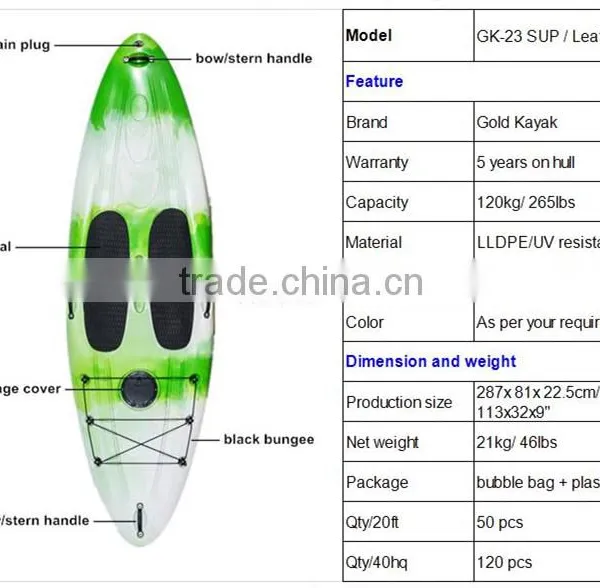 Stand up Paddle Kayak,surf Board,plastic Kayak,Sea Kayak ,ocean Kayak photo-5