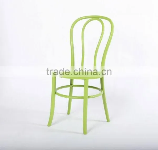 Stackable White Polycabonate Thonet Chair, PP/PC Thonet Chair for Wedding photo-6