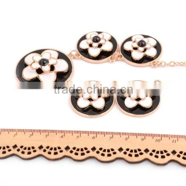 OEM/ODM Manufacture Fashion Beautiful Flower Pendant Chain Necklace 2016 photo-6