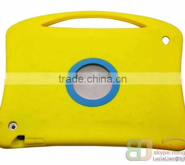 With Handle Rugged Heavy Duty Kid Proof Tablet Case Silicone Protective Case for IPad Air 2 photo-2