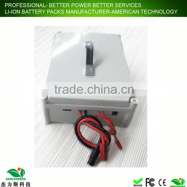 High Capacity 24V 80Ah Rechargeable18650 Li-ion Battery Pack for Solar Energy Storage photo-2