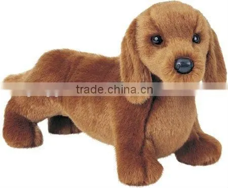 Cute and Soft Gretel Red Dachshund Stuffed Dog