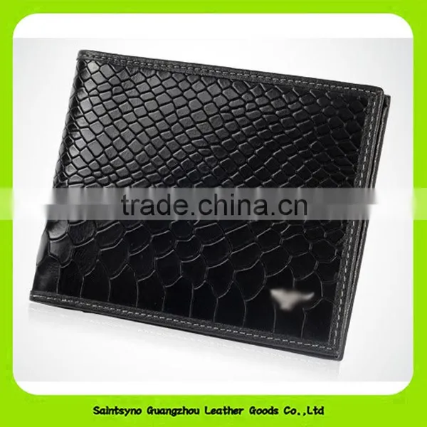 16419 England Style Bi-fold Faux Leather Multipurpose Wallet for Men photo-2