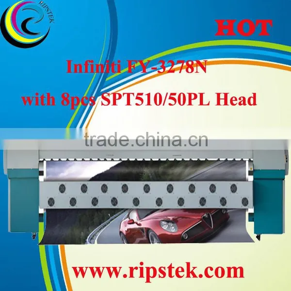 Best Selling Outdoor Solvent Printer Challenger Infiniti 3278N With SPT 510 50pl Heads photo-2