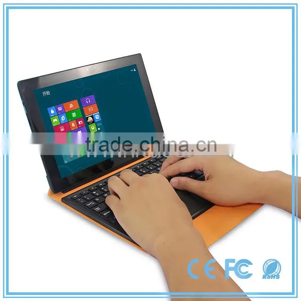 Ergonomics,Slim Style and PIN,Touchpad Tablet Keyboard Type Touchpad Folding Leather Keyboard