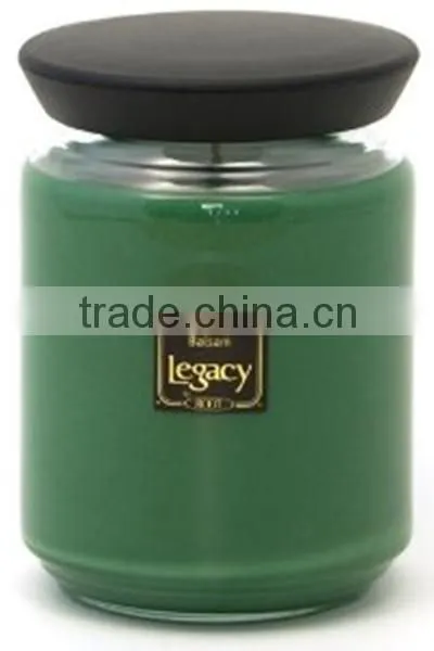 Fashion Design Pillar Soy Wax Candle With Lid photo-2
