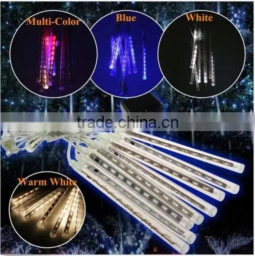 CE & RoHS waterproof Led meteor lights 30CM 50CM 80CM 100CM led snowfall light led meteor shower light
