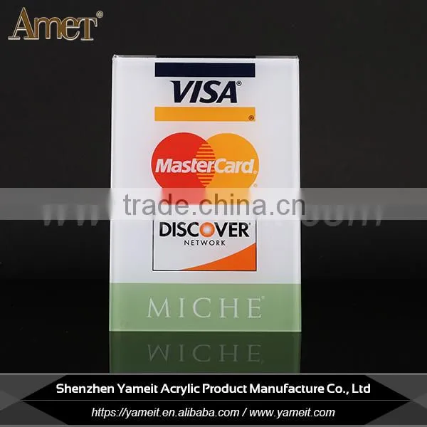 Hot Selling Custom Logo Eco-friendly Acrylic Sign Holder photo-3