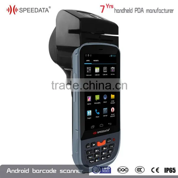 Android Mobile Phone Printer Terminal PDA Data Collector With Handheld Barcode Scanner Portable Printer and RFID Reader photo-6