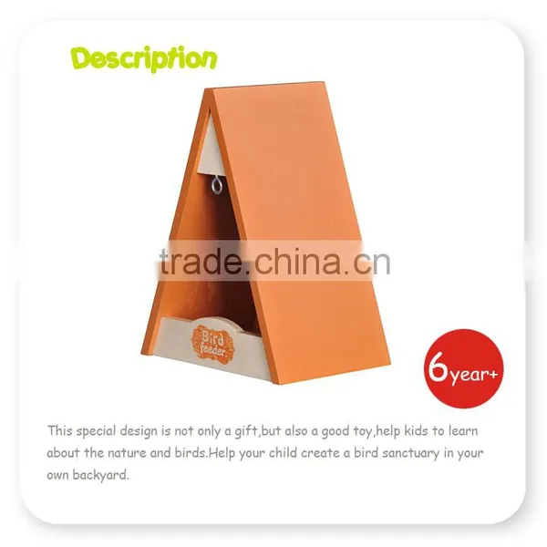 Children's Triangle Bird Feeder photo-2