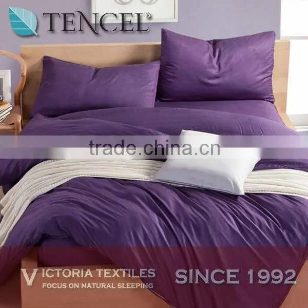 NEW Super Silk Tencel King Queen Quilt Cover Luxury Bedding Sheets Set photo-5
