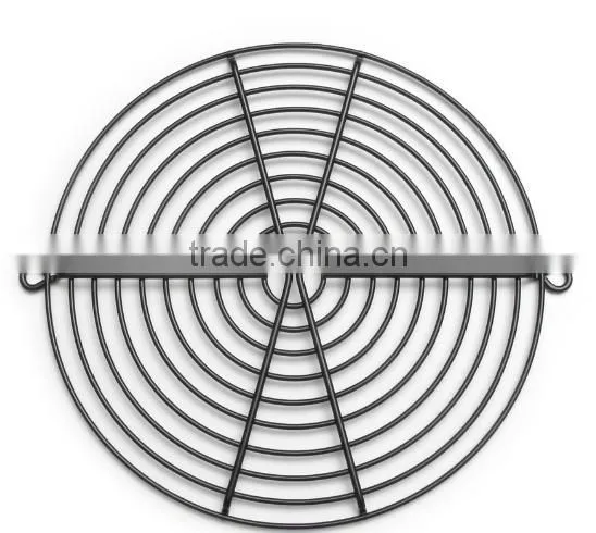 Galvanized Wire Mesh Metal Fan Cover Grid and Fan Protection Grid/steel Wire Fan Guard With Powder Coating photo-3