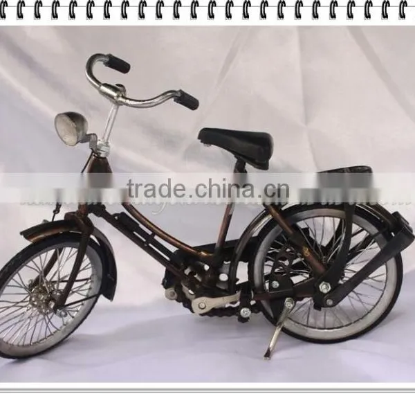 Miniature Bicycle, Tricycle, Carriage, Iron Copper Brass Unique Craft