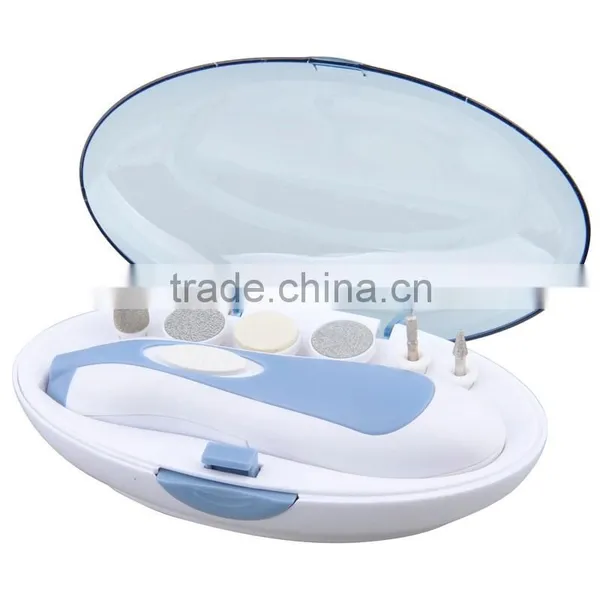 Professional Manicure/pedicure Set With 6 Attachments for Buffing/smoothing/contouring/filling photo-4