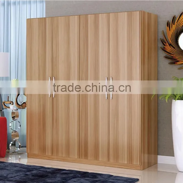Simple Design Bedroom Furniture Wood Wardrobe photo-3