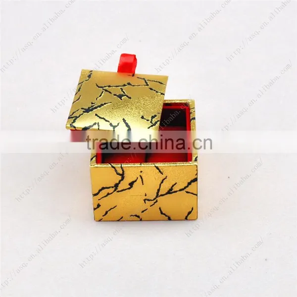 Golden Fancy Bracelet Boxes for Paper Jewelry Boxes photo-4