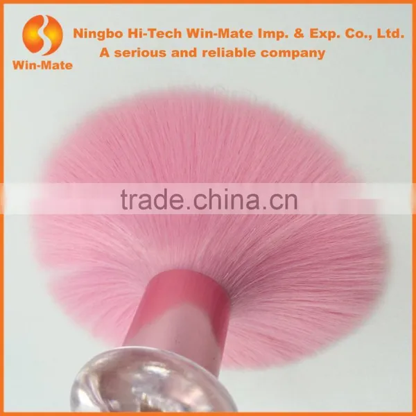 High Quality Mini Size Pink Face Use Kabuki Nylon Hair Brushes photo-2