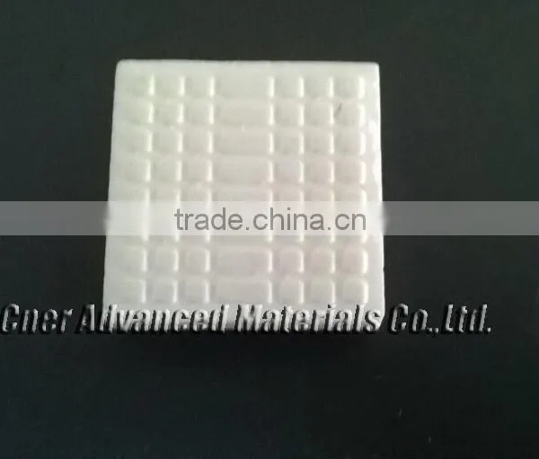 Alumina Ceramic Mosaic Tile With Dimple For Pulley Lagging photo-3