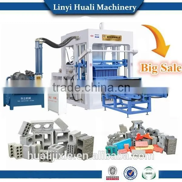 Brick maker machine QT4-15 automatic brick maker