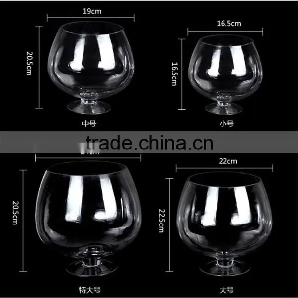 Lead Free Crystal Material Large Capacity Brandy Glass Cup Use for KTV,bar or Restaurant photo-4