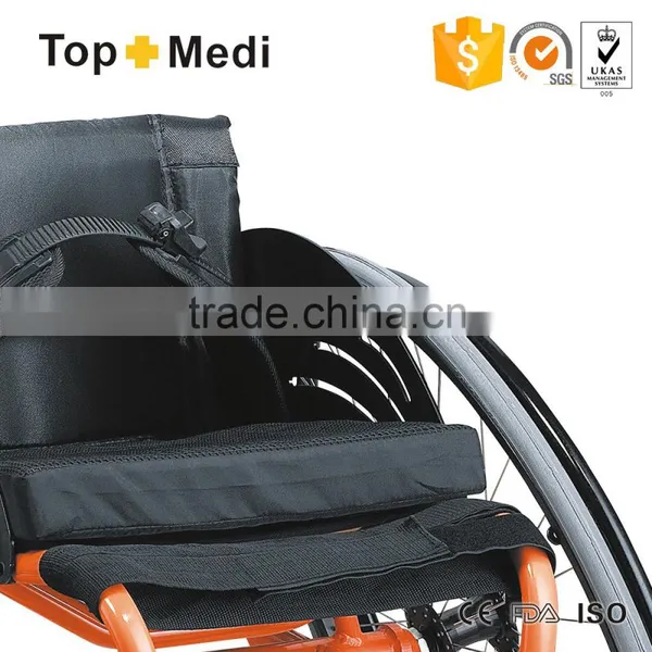 Rehabilitation Therapy Supplies Aluminum Lightweight Training Basketball Wheelchair photo-6