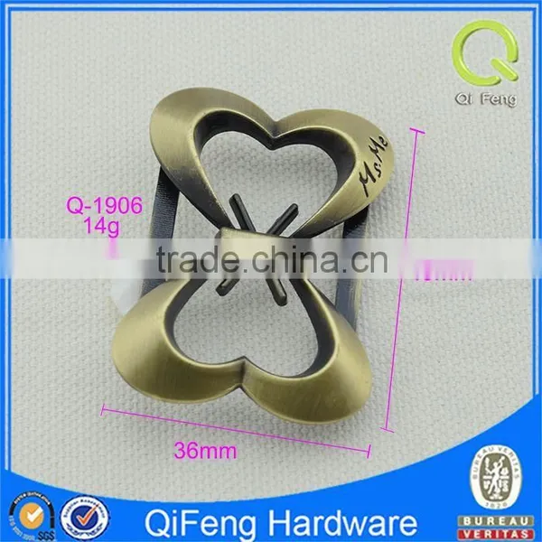 Q-1906 Customized Zinc Alloy Label Antique Style Fashion Shape Design photo-3