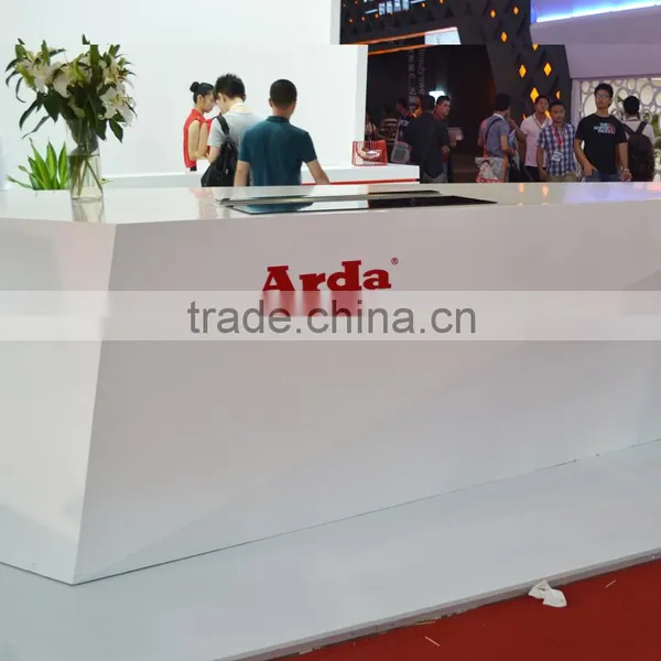Modern Reception Desk Cheap White Baking Finished Reception Desk photo-6