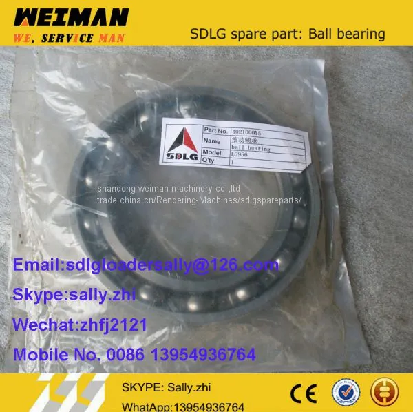 SDLG Ball Bearing, 4021000015, SDLG Loader Spare Parts for SDLG Wheel Loader LG956 photo-3