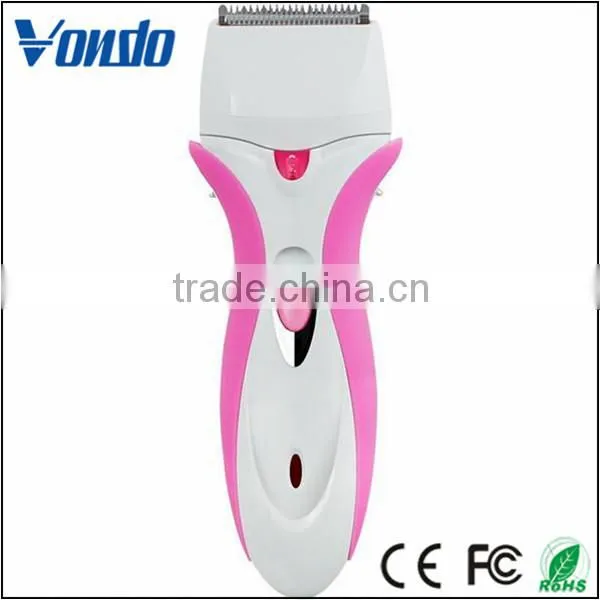 Pink 4 in 1 Rechargeable Electric Callus Remover for Lady Shaver photo-3