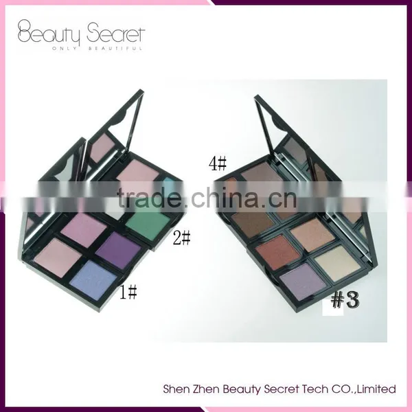 2017 New Style 4 Color Makeup Eyeshadow Palette With Mirror photo-5