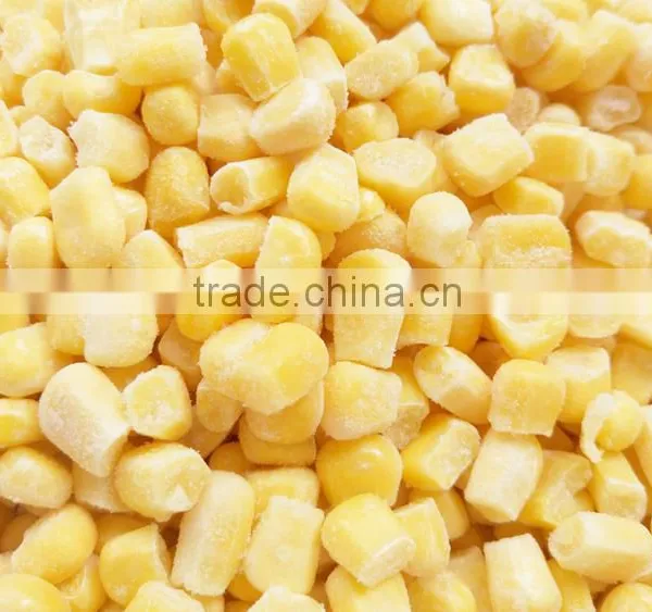 2016 New Crop Frozen Sweet Corn Yellow Corn Kernels