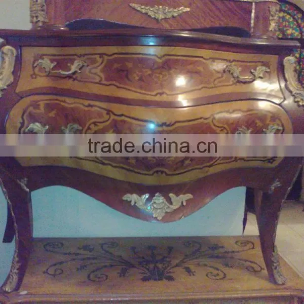 French Bombe Chest of Drawers photo-2