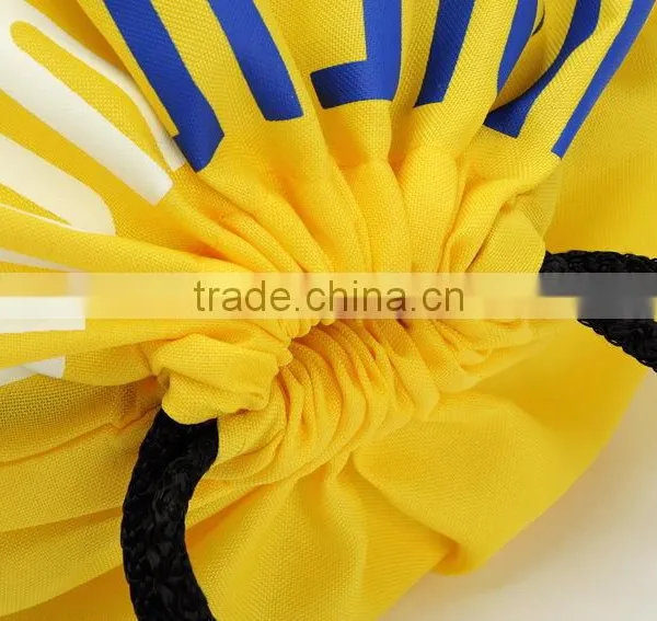 Customized Big Size 36*48cm 420D Oxford Promotion Drawstring Bag photo-3
