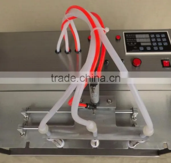 Hot Sale 3 Nozzles Liquid Spout Bag Filling Machine For Milk Juice photo-4