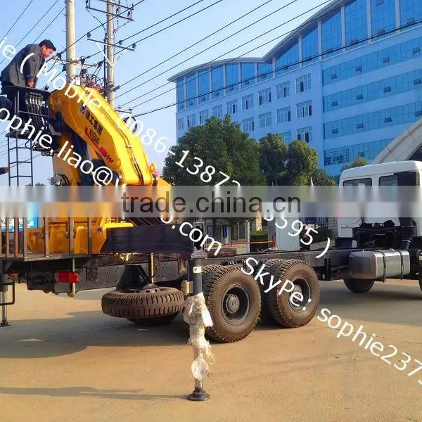 Truck Crane, Used Crane Truck, 6x2 Dongfeng Truck With Crane 10,000kg Truck Mounted Crane photo-2