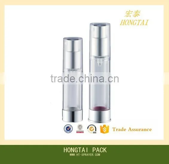 Luxury Lotion Bottle 15ml 30ml 50ml Plastic Bottle Cosmetic Airless Bottle photo-3